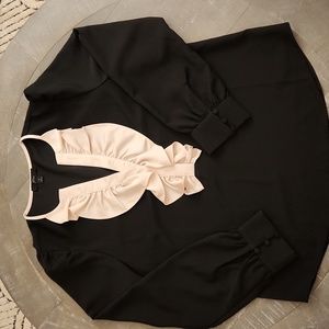 J Crew ruffle front dress shirt size S. NWOT, never worn